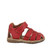 Children's closed toe sustainable sandal Red
