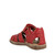 Children's closed toe sustainable sandal Red