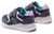 Geox Girls Trainer, Navy + Purple