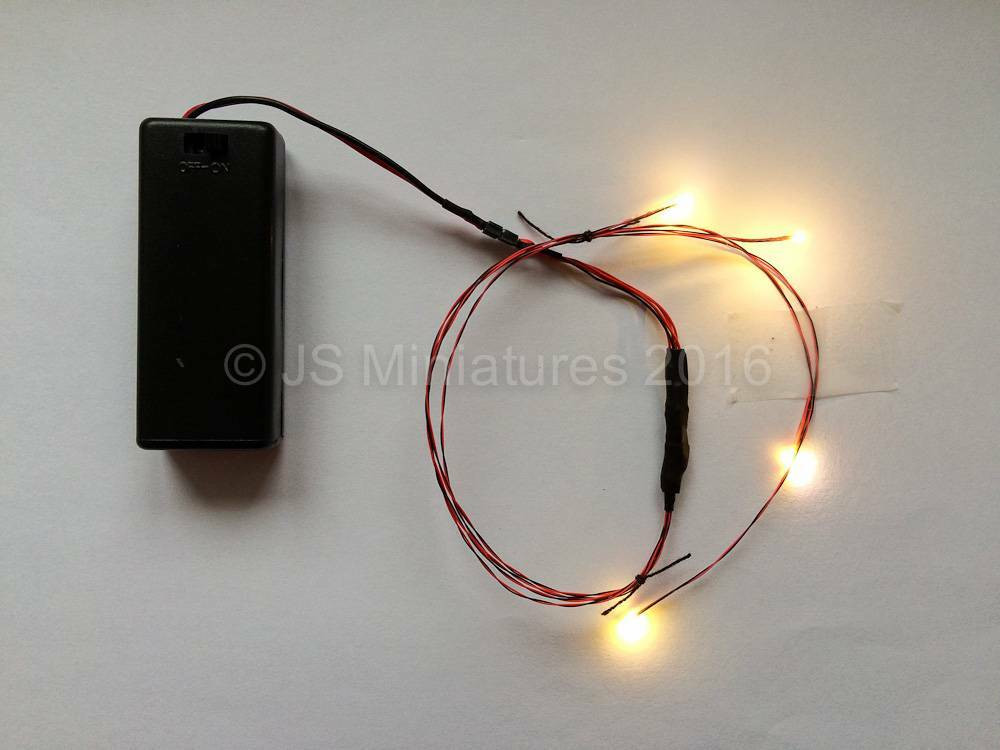 Dolls House LED Lighting Kits Small Scale Lights