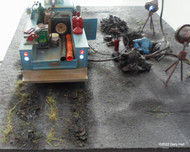 Road Repair Diorama with flashing LEDs - Customer Spotlight