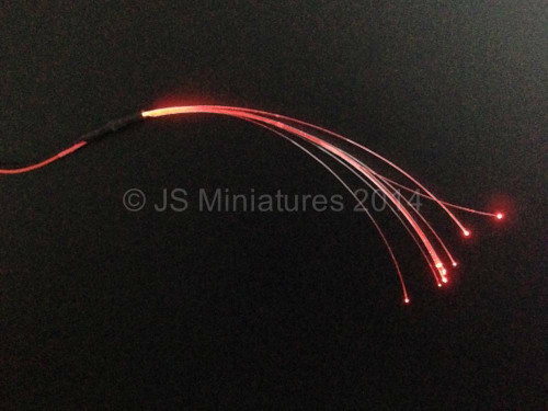 Small Scale Lights 0.25mm Fibre Optic Loom Kit