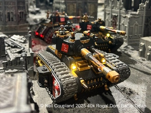 Small Scale Lights Lighting Kit for Warhammer Rogal Dorn Battle Tank