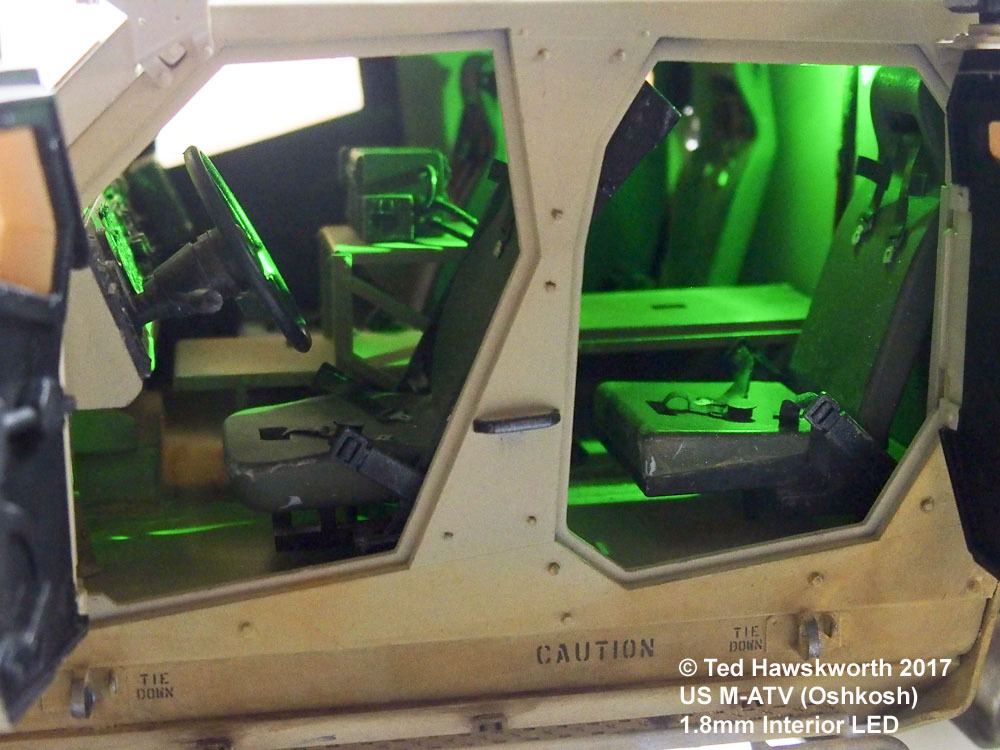 Ted Hawksworth 1/16th Oshkosh interior light