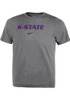 Toddler K-State Wildcats Grey Nike Legend Team Issue Short Sleeve T-Shirt