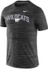 K-State Wildcats Black Nike Velocity Team Issue Short Sleeve T Shirt