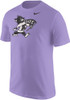 K-State Wildcats Lavender Nike Willie Core Short Sleeve T Shirt