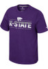 K-State Wildcats Purple Colosseum Resistance Short Sleeve T Shirt