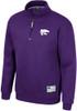 Mens K-State Wildcats Purple Colosseum Ill Be Back 1/4 Zip Pullover