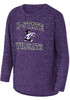 Toddler K-State Wildcats Purple Colosseum No 1 Knobby Long Sleeve T-Shirt