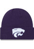 K-State Wildcats New Era JR Prime Cuff Baby Knit Hat