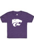 Toddler K-State Wildcats Purple Rally Powercat Short Sleeve T-Shirt