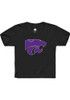 Toddler K-State Wildcats Black Rally Powercat Short Sleeve T-Shirt