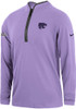 Mens K-State Wildcats Lavender Nike Victory Powercat 1/4 Zip Pullover