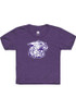 Youth K-State Wildcats Purple Rally Wabash Ratty Cat Willie Short Sleeve T-Shirt