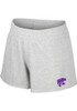 Womens K-State Wildcats Grey Colosseum Featherington Shorts