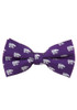 Repeat Logo K-State Wildcats Mens Tie - Purple