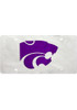 K-State Wildcats Silver  Team Logo Silver License Plate