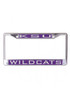 K-State Wildcats Purple  Team Name Inlaid License Frame