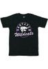 Youth Black K-State Wildcats Crest Short Sleeve T-Shirt