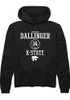 Rebekah Dallinger Rally Mens Black K-State Wildcats NIL Sport Icon Hooded Sweatshirt