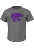 K-State Wildcats Primary Logo Big and Tall T-Shirt