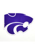 K-State Wildcats Purple Steel Logo Magnet