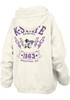 Womens K-State Wildcats Ivory Pressbox RNR Hooded Sweatshirt