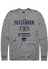 Simon McClannan Rally Mens Graphite K-State Wildcats NIL Sport Icon Tee