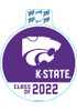 Purple K-State Wildcats Class of 2022 Stickers