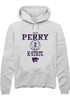 Tylor Perry Rally Mens White K-State Wildcats NIL Sport Icon Hooded Sweatshirt