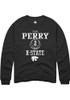 Tylor Perry Rally Mens Black K-State Wildcats NIL Sport Icon Crew Sweatshirt