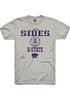 Taryn Sides Ash K-State Wildcats NIL Sport Icon Short Sleeve T Shirt