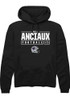 Will Anciaux Rally Mens Black K-State Wildcats NIL Stacked Box Hooded Sweatshirt