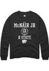 Will McNair Jr. Rally Mens Black K-State Wildcats NIL Sport Icon Crew Sweatshirt