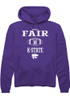 Wesley Fair Rally Mens Purple K-State Wildcats NIL Sport Icon Hooded Sweatshirt