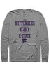 Zach Wittenberg Rally Mens Graphite K-State Wildcats NIL Sport Icon Tee