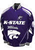 Mens Purple K-State Wildcats Stout Cotton Twill Heavyweight Jacket