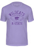 K-State Wildcats Football Short Sleeve T Shirt - Lavender