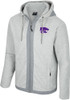 Mens K-State Wildcats Grey Colosseum Cyberdyne Light Weight Jacket