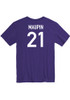Eliza Maupin Rally Mens Purple K-State Wildcats Basketball Name And Number Player T Shirt