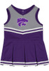 Baby K-State Wildcats Purple Colosseum Time for Recess Cheer Set