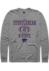 Cody Stufflebean Rally Mens Graphite K-State Wildcats NIL Sport Icon Tee