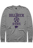 Chloe Dillbeck Rally Mens Graphite K-State Wildcats NIL Sport Icon Tee