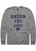 Daniel Green Rally Mens Graphite K-State Wildcats NIL Sport Icon Tee