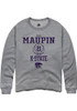 Eliza Maupin Rally Mens Graphite K-State Wildcats NIL Sport Icon Crew Sweatshirt