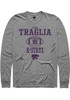 George Traglia Rally Mens Graphite K-State Wildcats NIL Sport Icon Tee