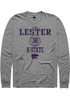 Imani Lester Rally Mens Graphite K-State Wildcats NIL Sport Icon Tee