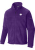 Mens K-State Wildcats Purple Columbia Flanker II Medium Weight Jacket