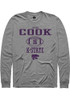 Jayden Cook Rally Mens Graphite K-State Wildcats NIL Sport Icon Tee